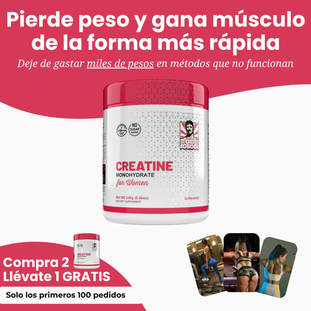 Creatina Monohidratada Con Colágeno - Hecho Por Mujeres, Para Mujeres