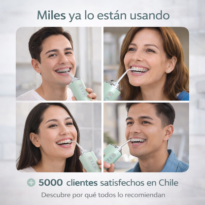 Clean Brackets® - Irrigador Bucal para limpiar tus brackets